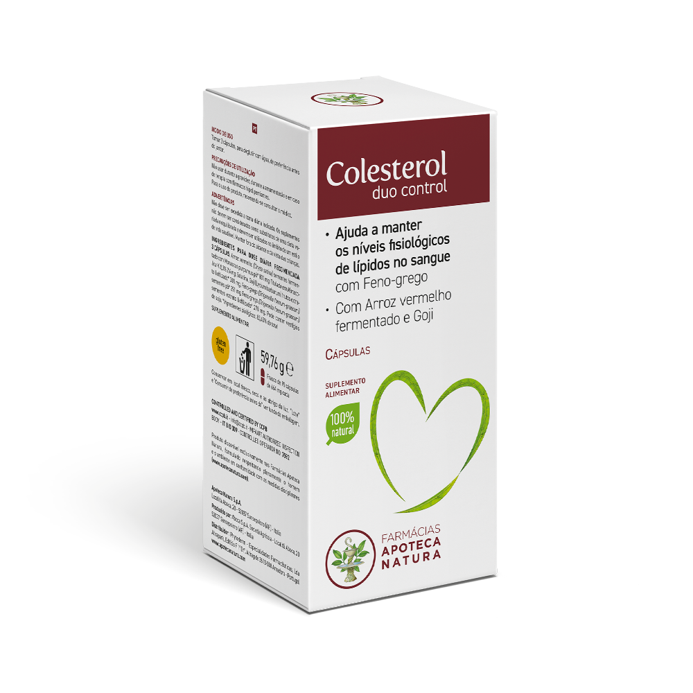 Colesterol duo control - Cápsulas - Apoteca Natura