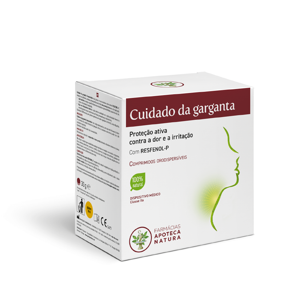 Cuidado da garganta - Comprimidos - Apoteca Natura