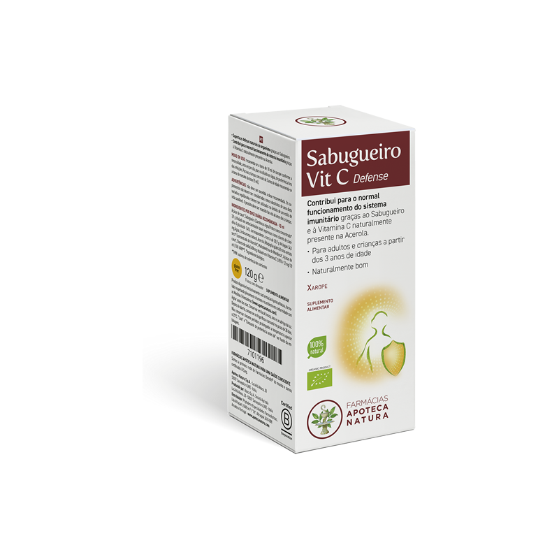 Sabugueiro Vit C Defense – Xarope concentrado - Apoteca Natura