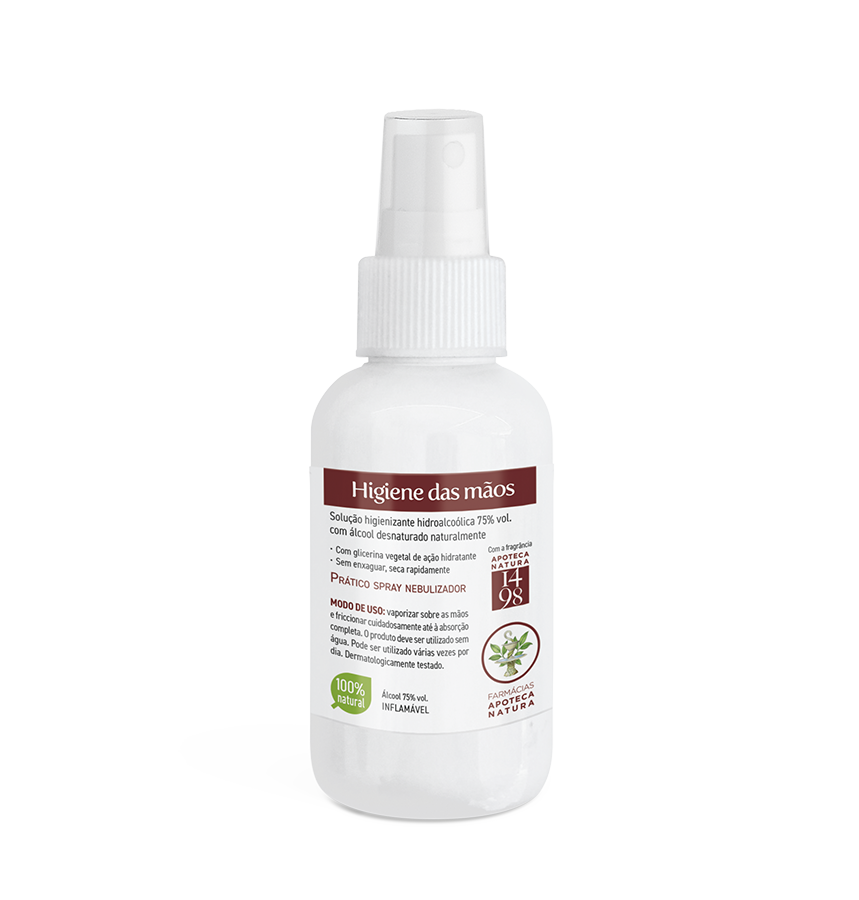 Higiene das mãos - Spray - Apoteca Natura